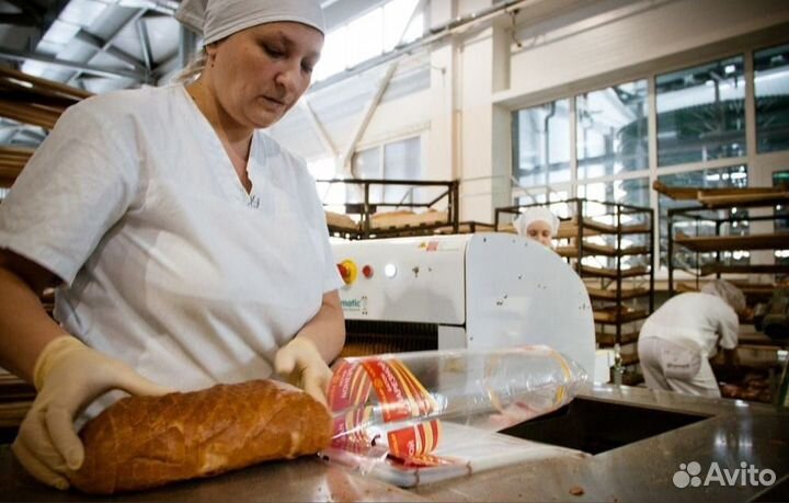 Москва Упаковщики хлеба вахта с питанием