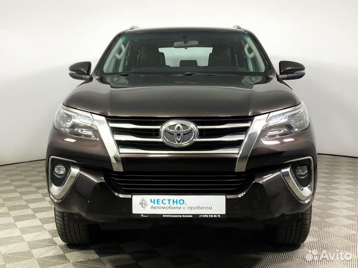 Toyota Fortuner 2.8 AT, 2017, 172 152 км