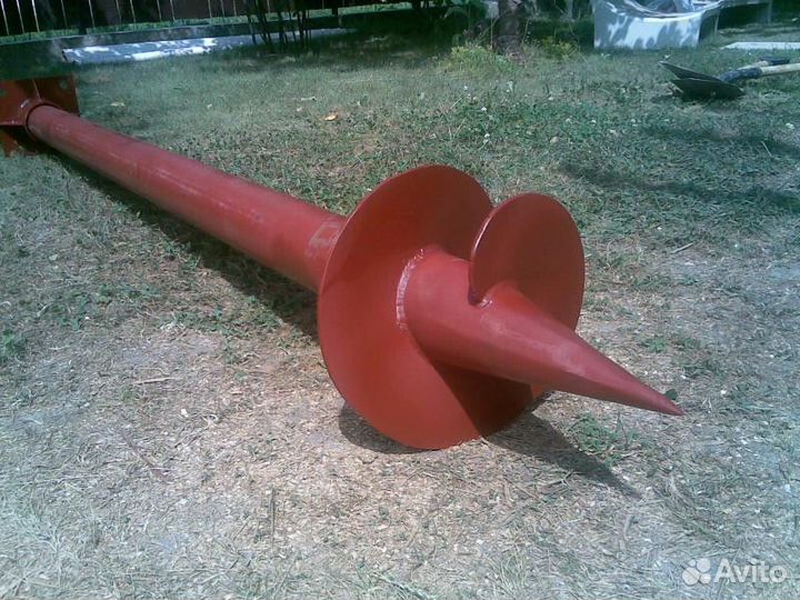 Винтовые сваи, свайный фундамент