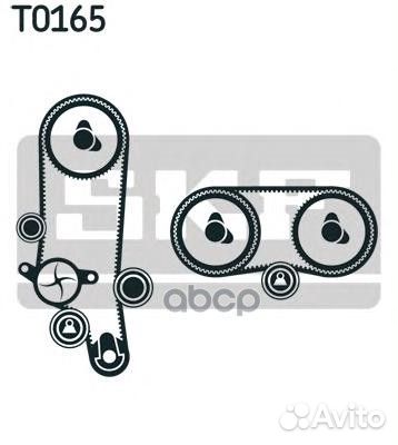 Комплект грм с водяным насосом audi seat skoda VW