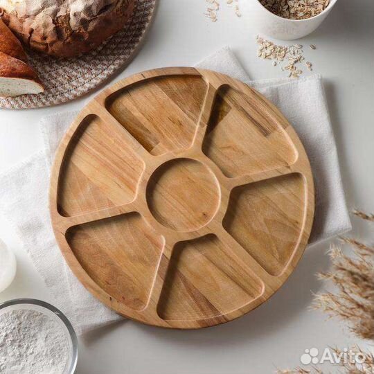 Менажница деревянная