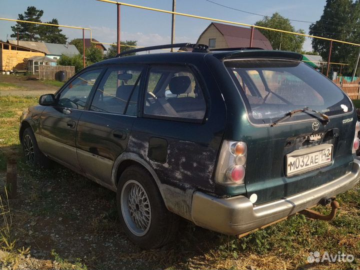Разбор toyota corolla ее102