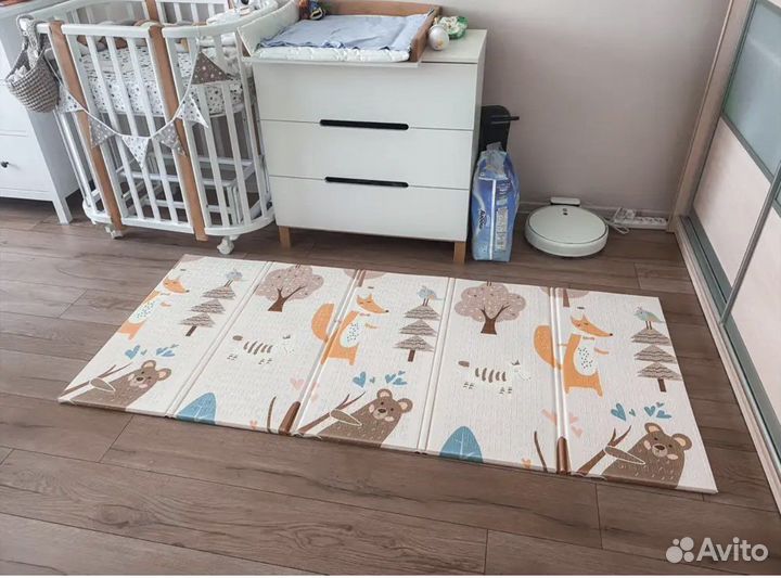 Складной детский коврик