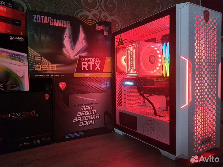 Современные Игровые Пк Core i5 13400F+RTX3060/Ti