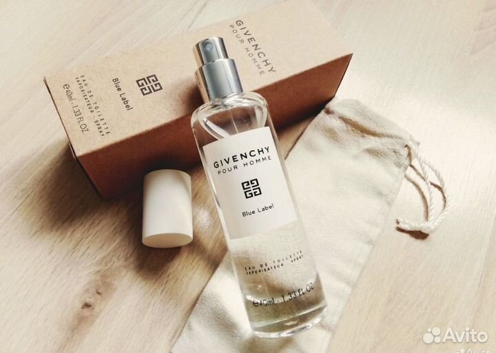 Тестер 40 мл- givenchy pour homme blue label