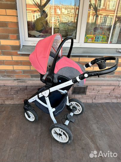 Коляска verdi 3 в 1 + подарок развивающий коврик