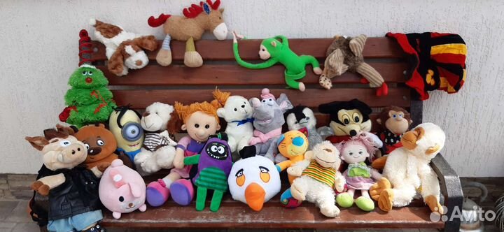 Мягкие игрушки б/у