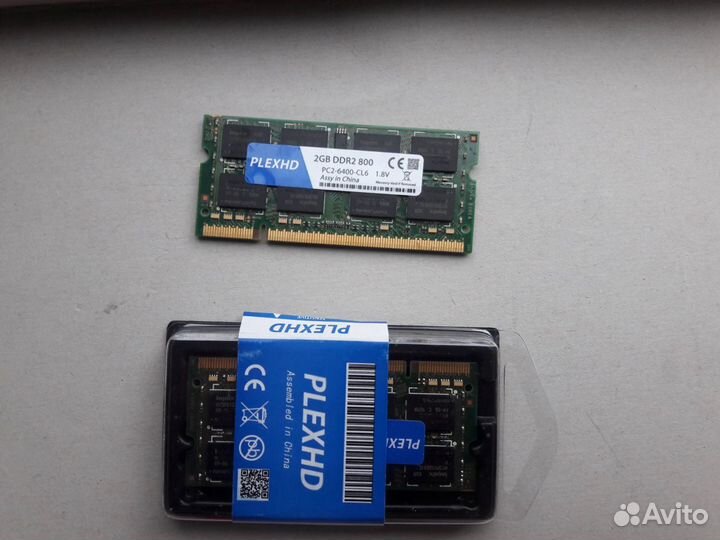 DDR2 2 Гб компьютера, ноутбук