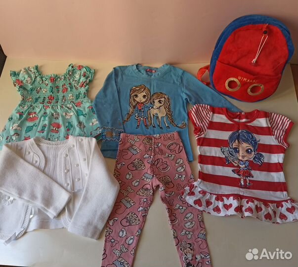 Детские вещи пакетом на девочку