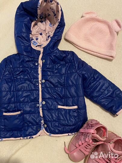 Куртка шапка ботинки 80,23 размер