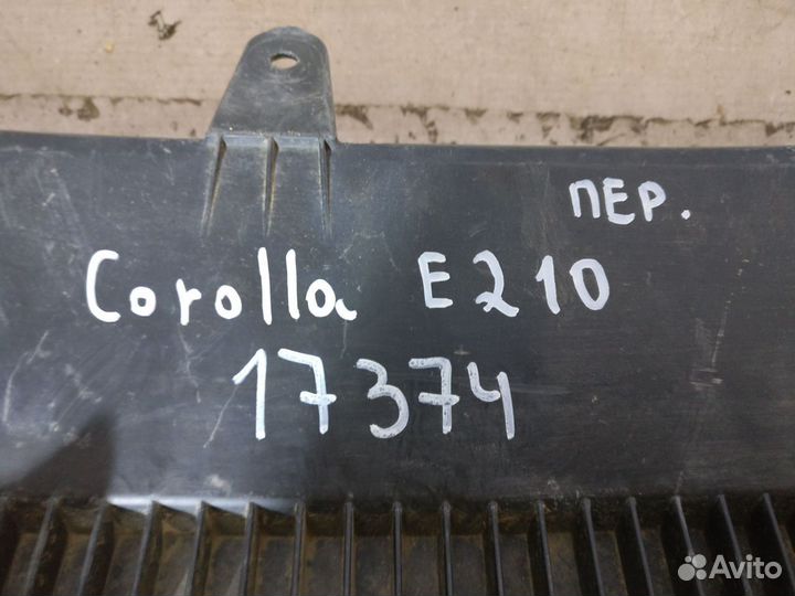 Тойота Королла 210 2018- Защита под бампер 17374