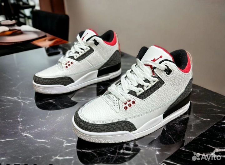 Air jordan 3 кроссовки для мальчиков