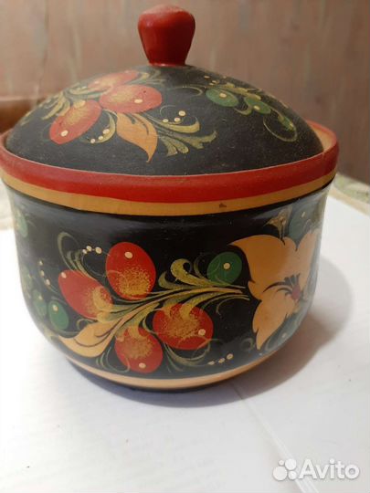 Ваза деревянная СССР