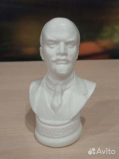 Бюст Ленина гипс