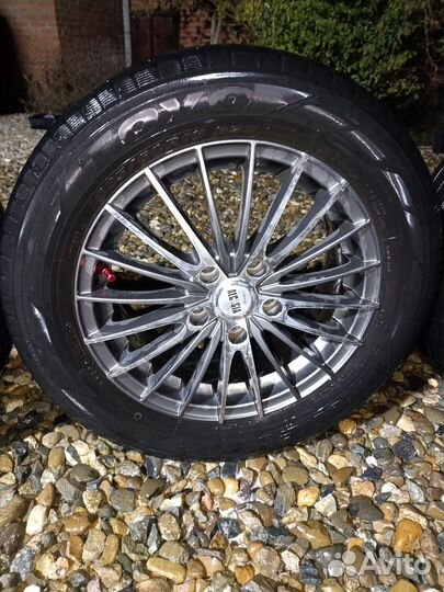 Диски с резиной r16 на митсубиши Лансер 10