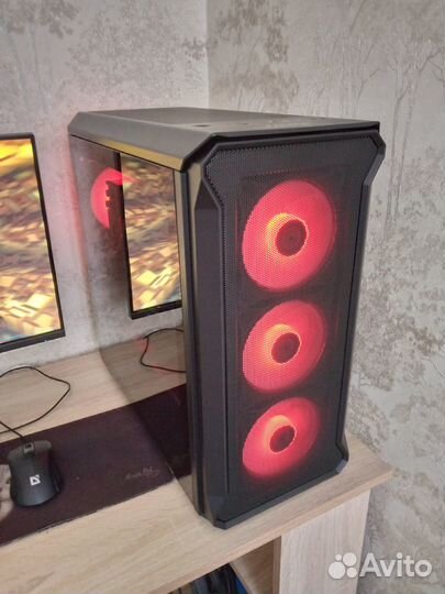 Новый игровой пк Ryzen 5 5600\RTX 4060\nvme M2 1Tb