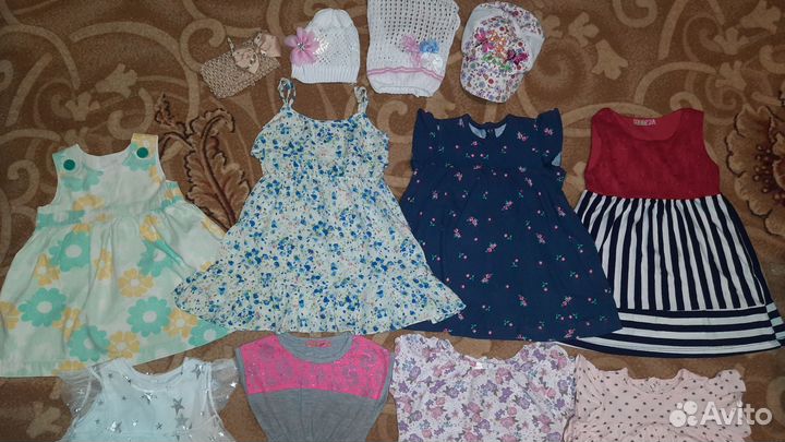 Пакет одежды для девочки 1-2 года