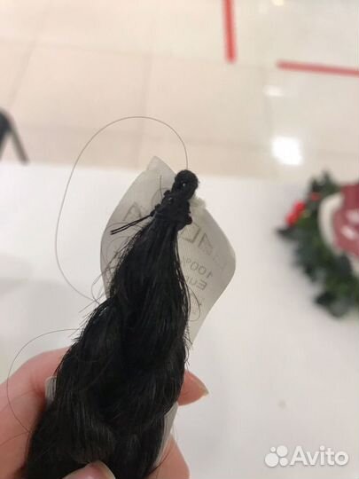 Коса из натуральных волос (40см)