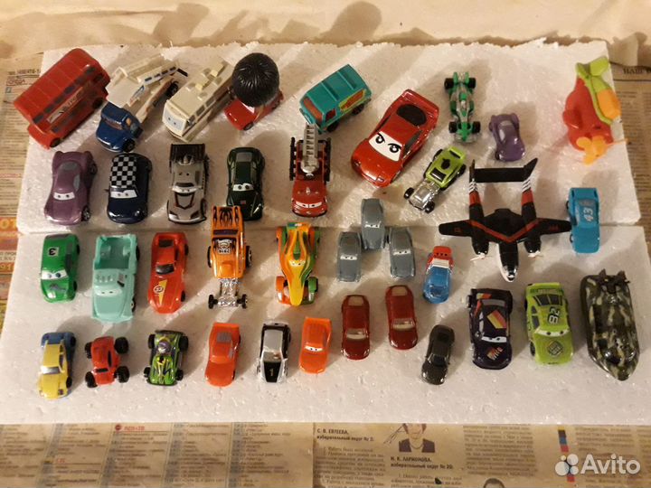 Детские машинки из м/ф Тачки