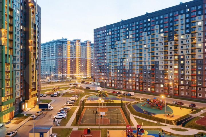 3-к. квартира, 54,4 м², 12/17 эт.