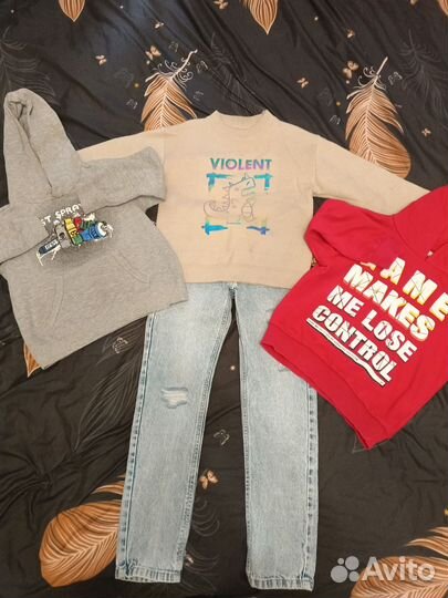 Пакет фирменных вещей на мальчика 122