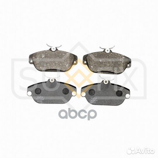 Колодки тормозные дисковые перед прав/лев S