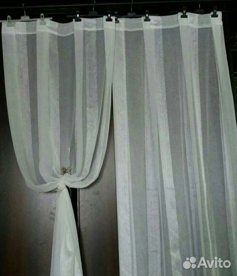 Шторы новые, тюль, вуаль, органза