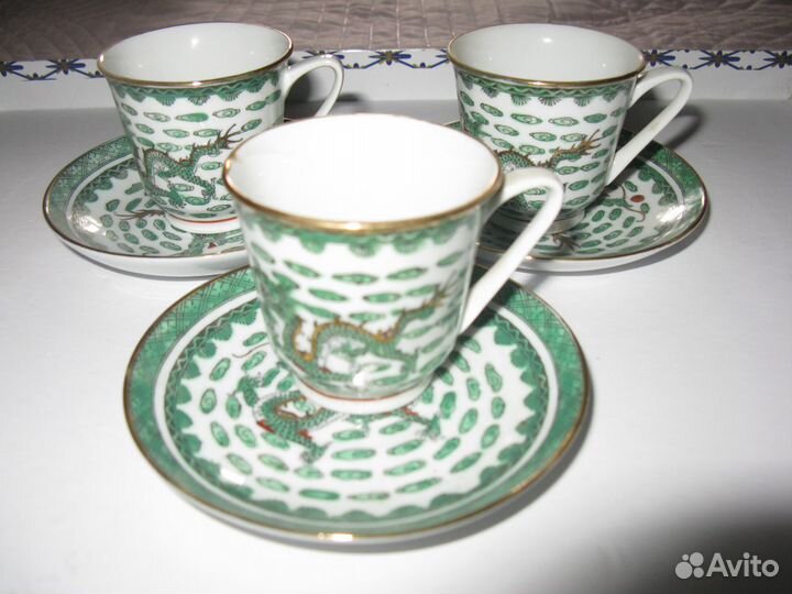 Кофейный набор Китай фарфор новый