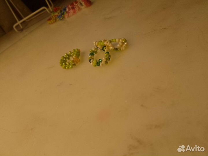 Кольцо из бисера