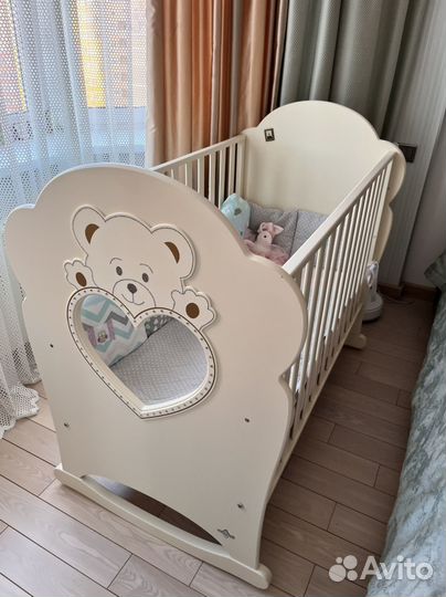 Детская кроватка Erbesi Cucciolo (Эрбеси Кучиоло)