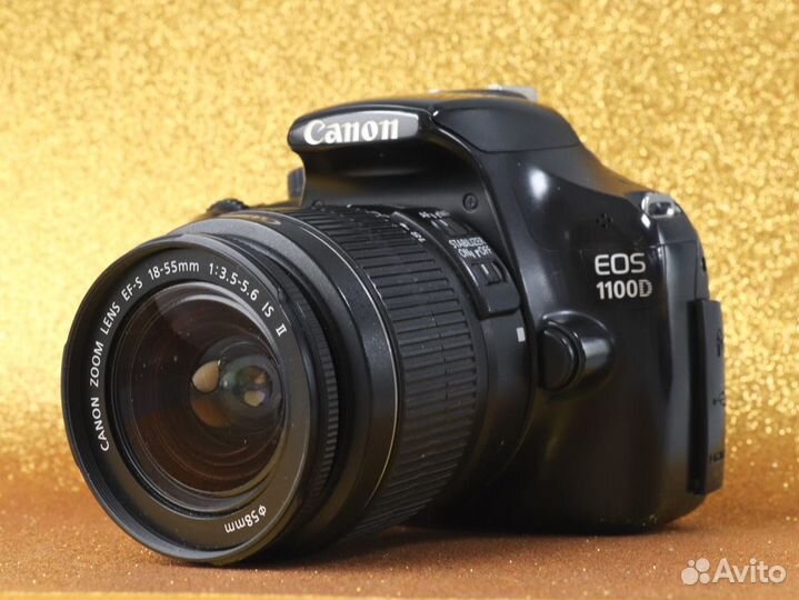 Фотоаппарат Canon 1100D kit 18-55 IS II