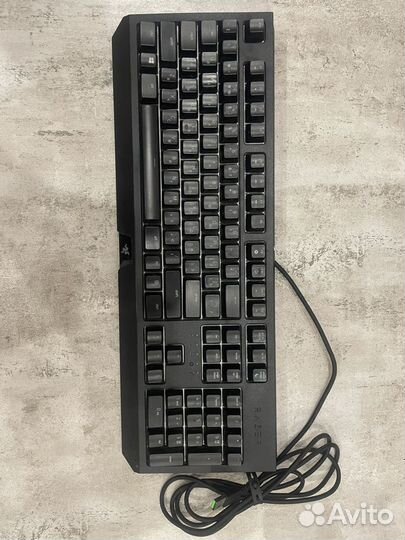 Игровая механическая клавиатура razer blackwidow