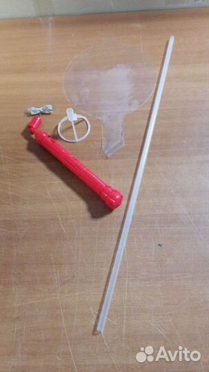 Светящиеся воздушные шарики на палочке Bobo