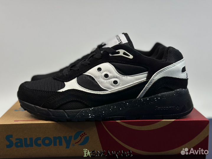 Кроссовки мужские Saucony shadow 6000 black