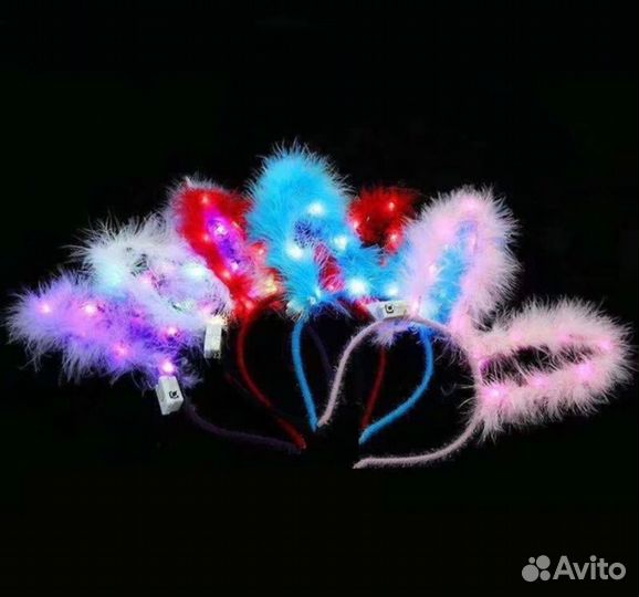 Ободок ушки аниме