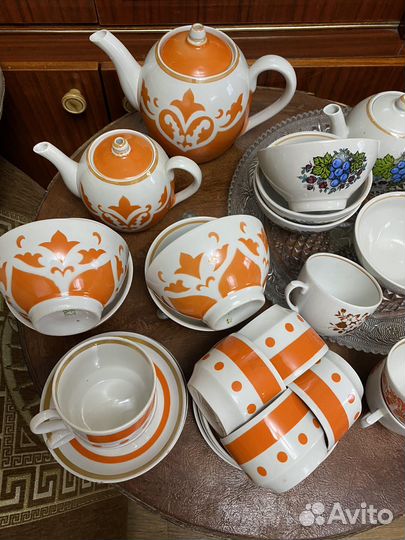 Чайные сервизы СССР
