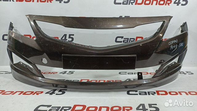 Бампер передний б/у для Hyundai Solaris (865114L50