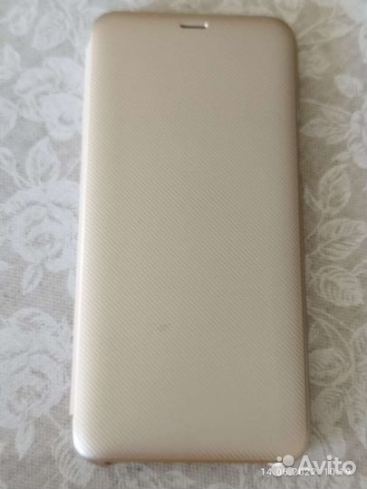 Чехол с крышкой на samsung galaxy a6 plus