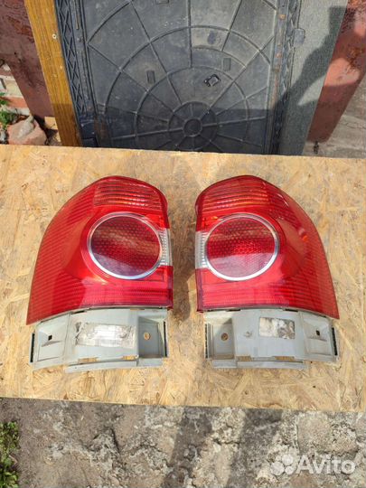 Бампер, оптика vw шаран