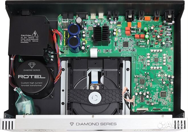 Цап/CD транспорт Rotel DT-6000 Silver