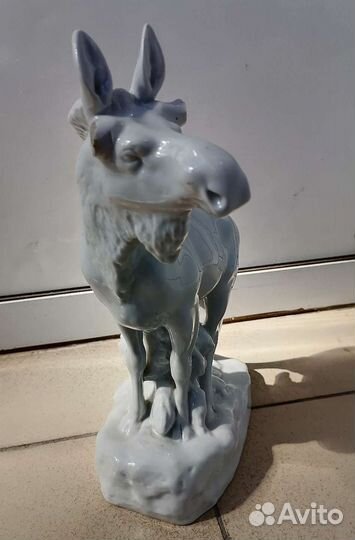 Лось большой фарфор лфз