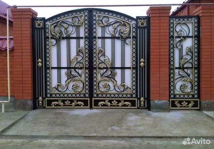 Кованые ворота