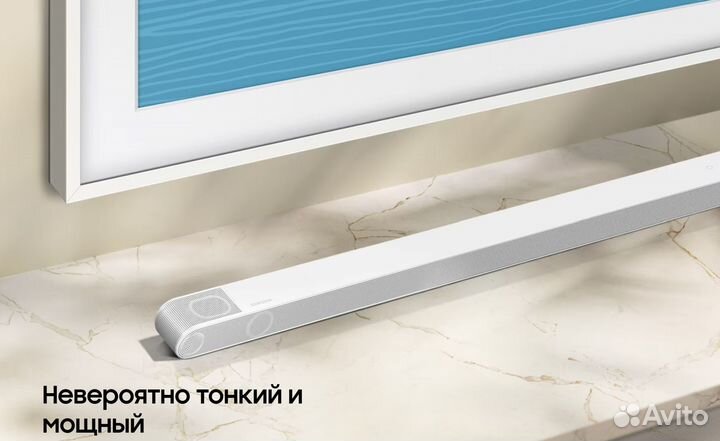 Samsung HW-S801B/RU ультратонкий белый саундбар