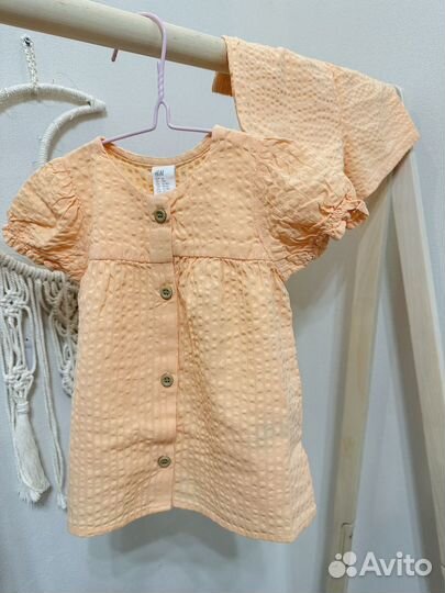 Комплект топ и шорты h&m 86