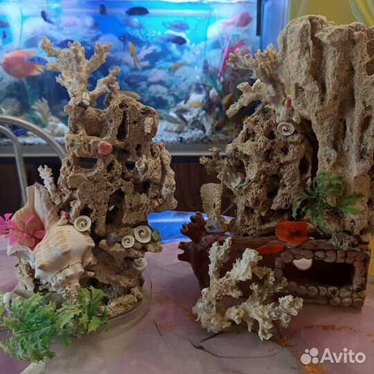 Украшение для аквариума б/у