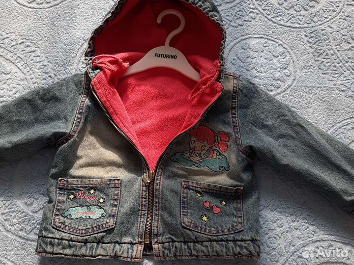 Ветровка для девочки 86 92