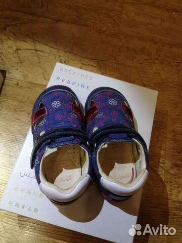 Босоножки Geox для девочки 21 р-р кожа