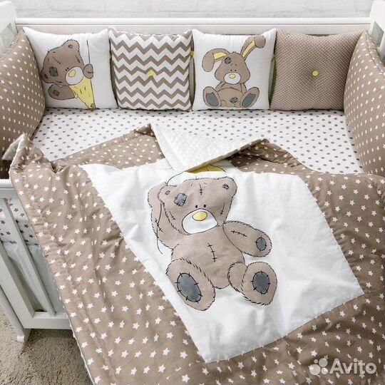 Детское постельное бельё бортики