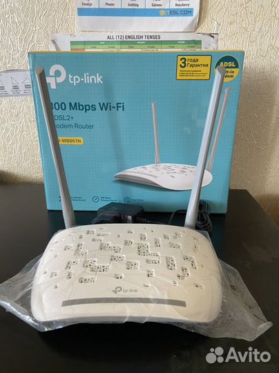 Роутер adsl2+ TP-link TD-W8961N, модем, Wi Fi
