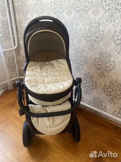 Коляска tuttis zippy 3 in 1 в экокоже
